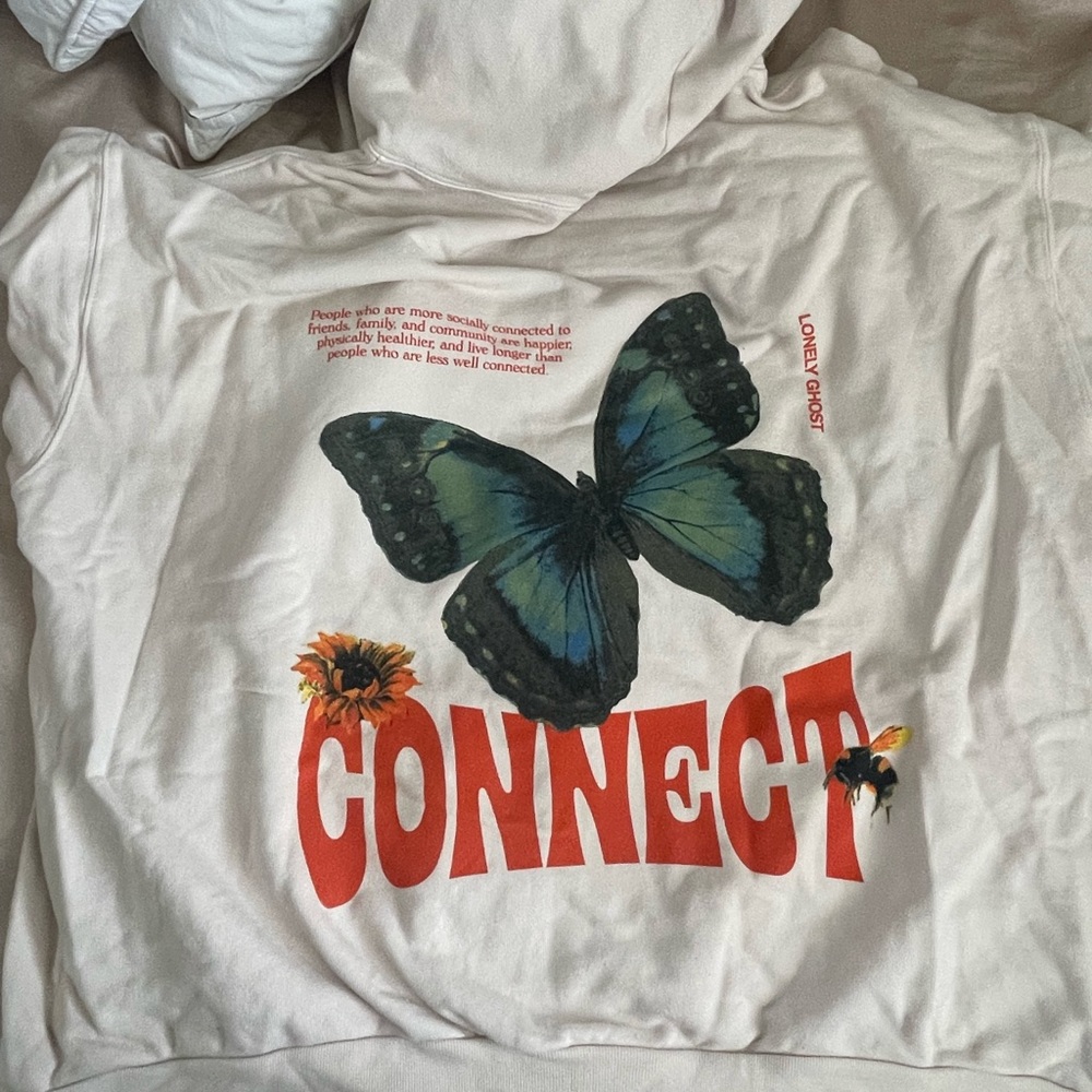 Connect lonely ghost hoodie